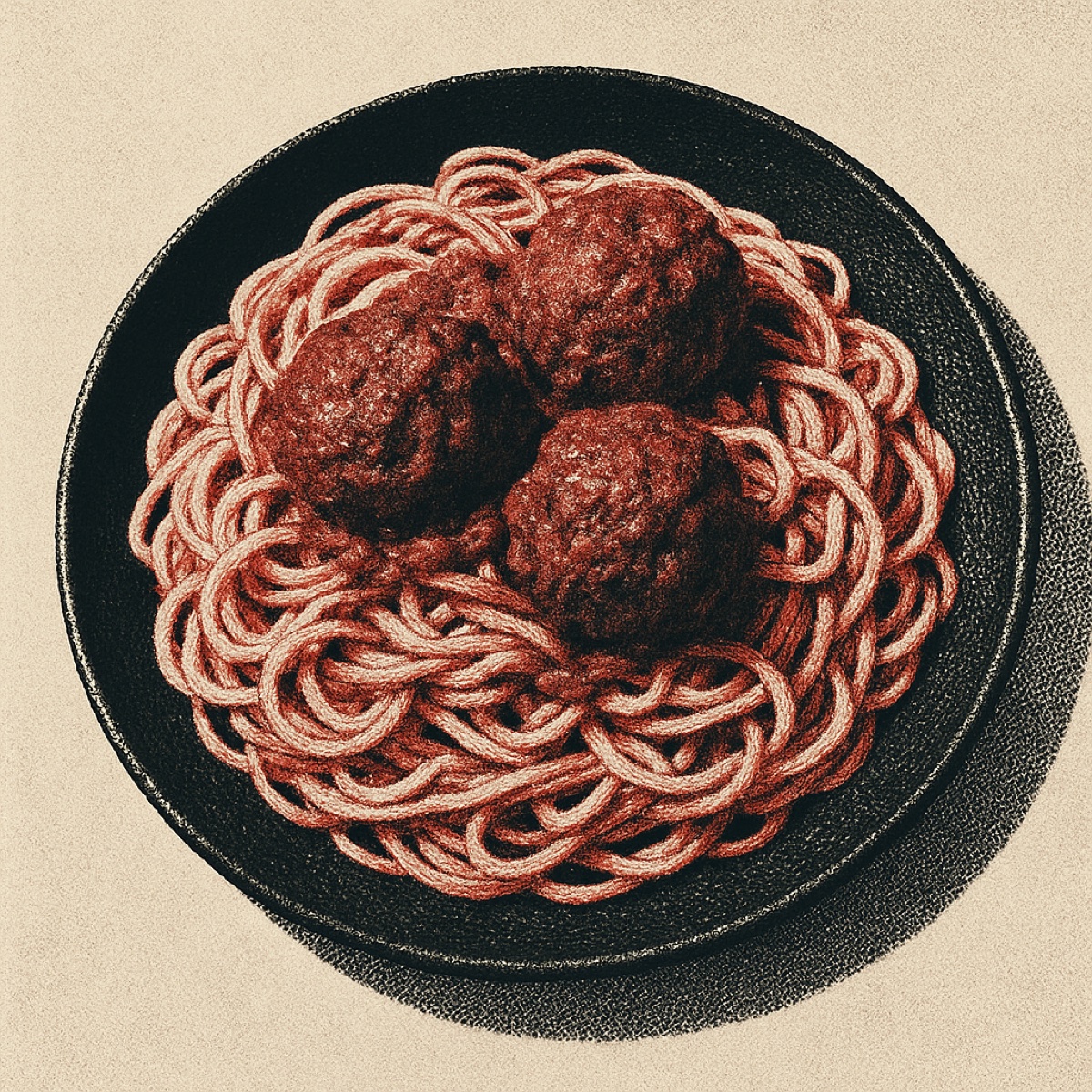 Spaghetti & Fleischbällchen