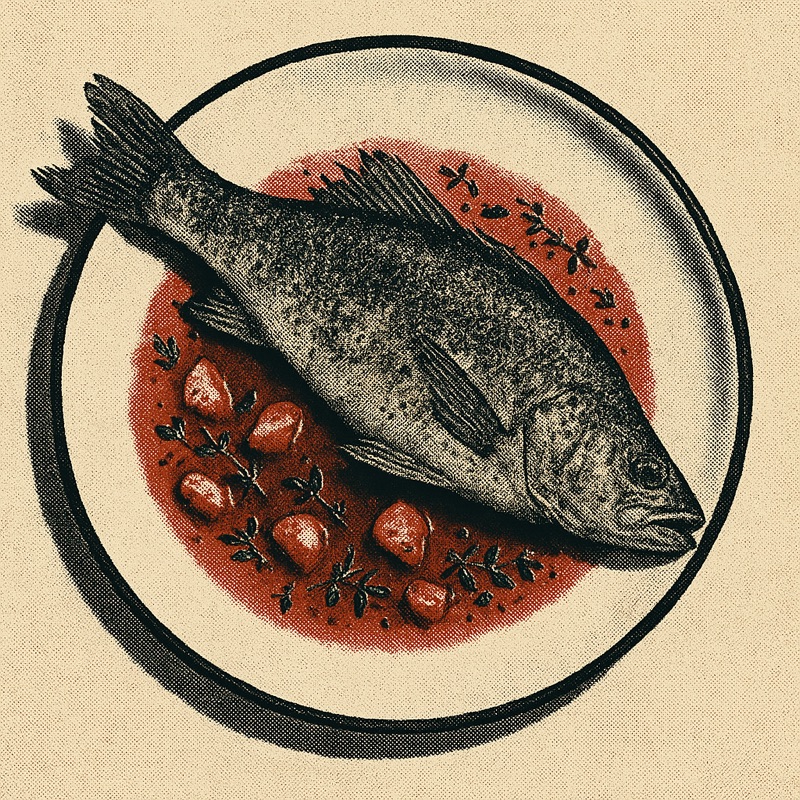 Pan-Fried Yellow Perch with Garlic-Thyme Butter